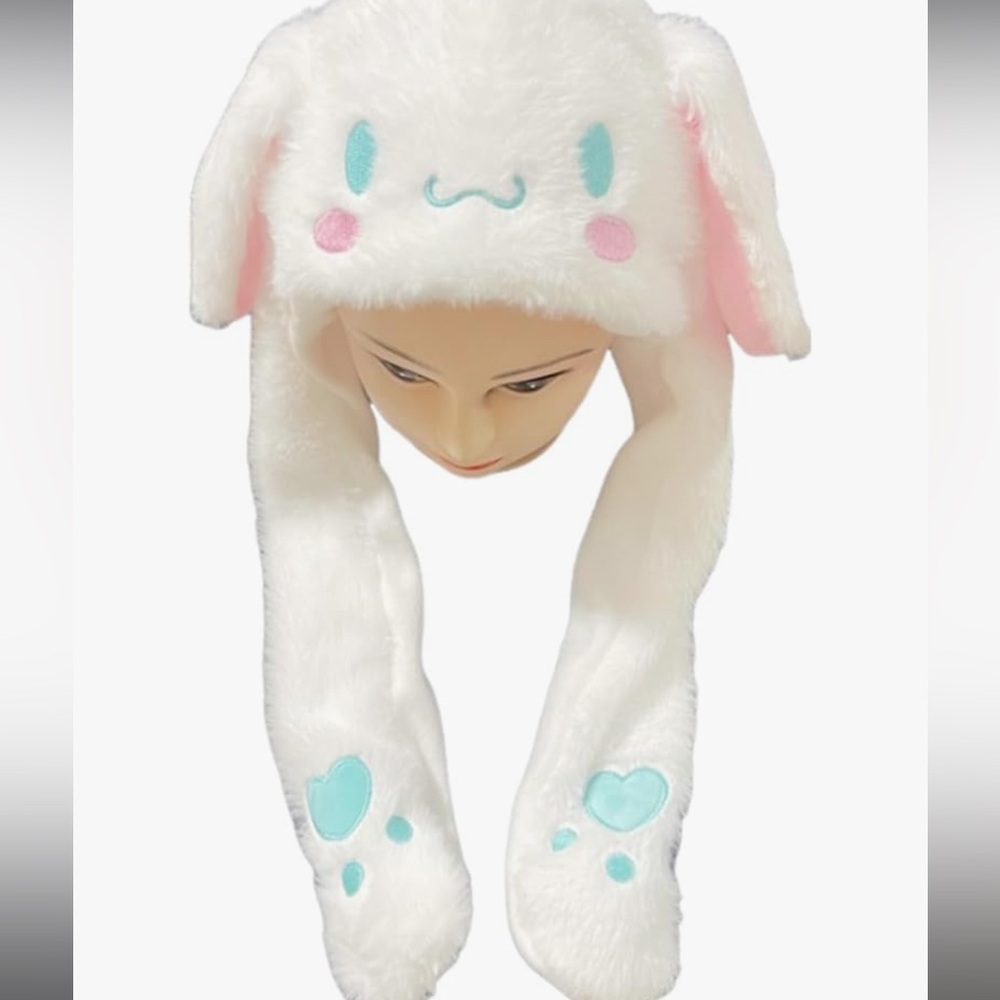 NEW CinnamonRoll Flappy Ear Hat